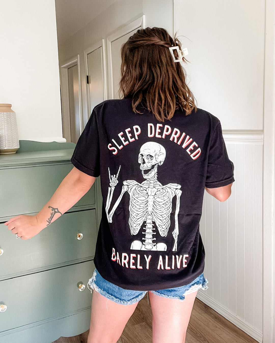 Sleep Deprived Barely Alive Tee (PREORDER)