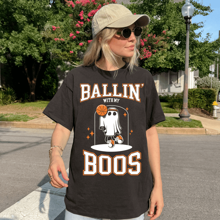 Ballin' With My Boos Tee