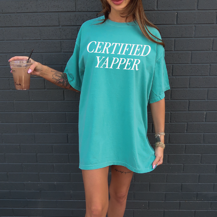 Certified Yapper Tee (PREORDER)