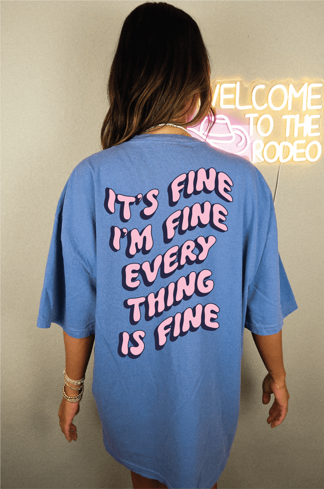 It's Fine Tee - Blue Jean