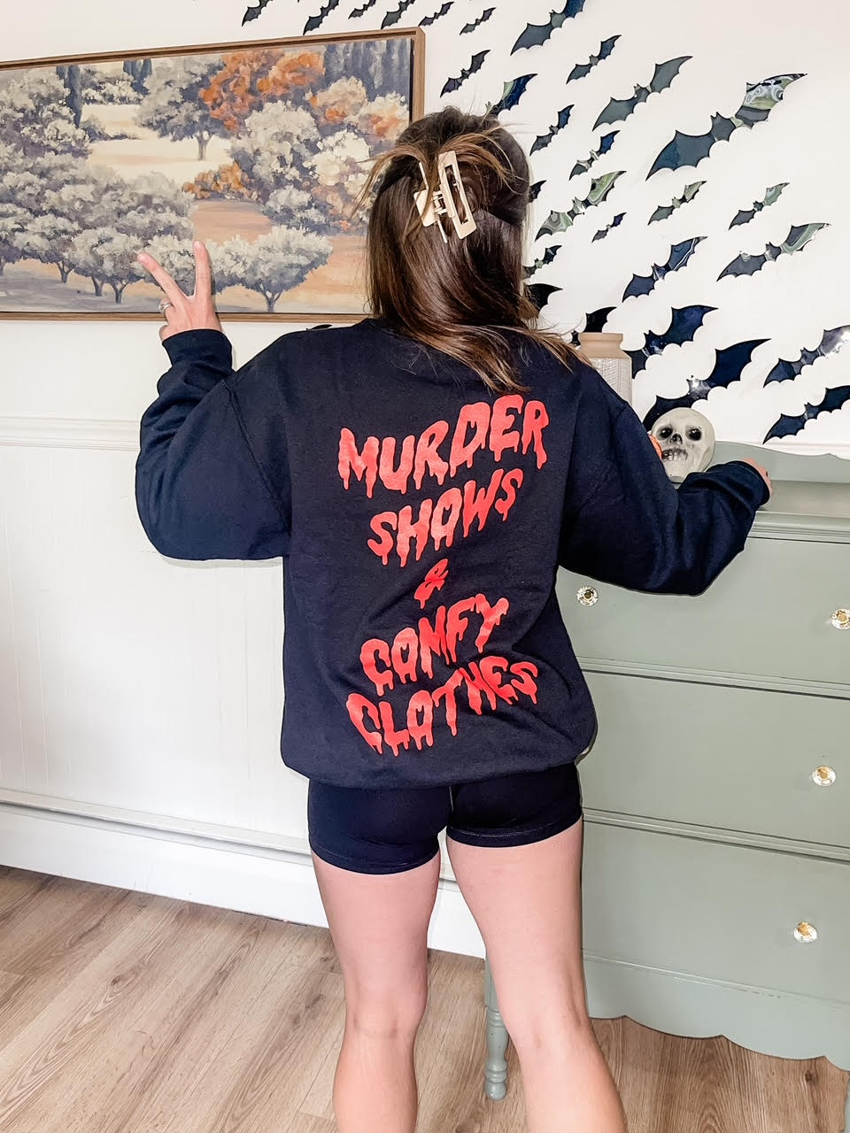 Murder Shows & Comfy Clothes Sweatshirt