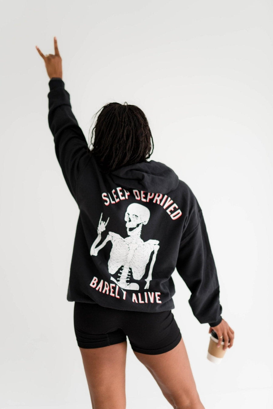 Sleep Deprived Barely Alive Hoodie Sweetees