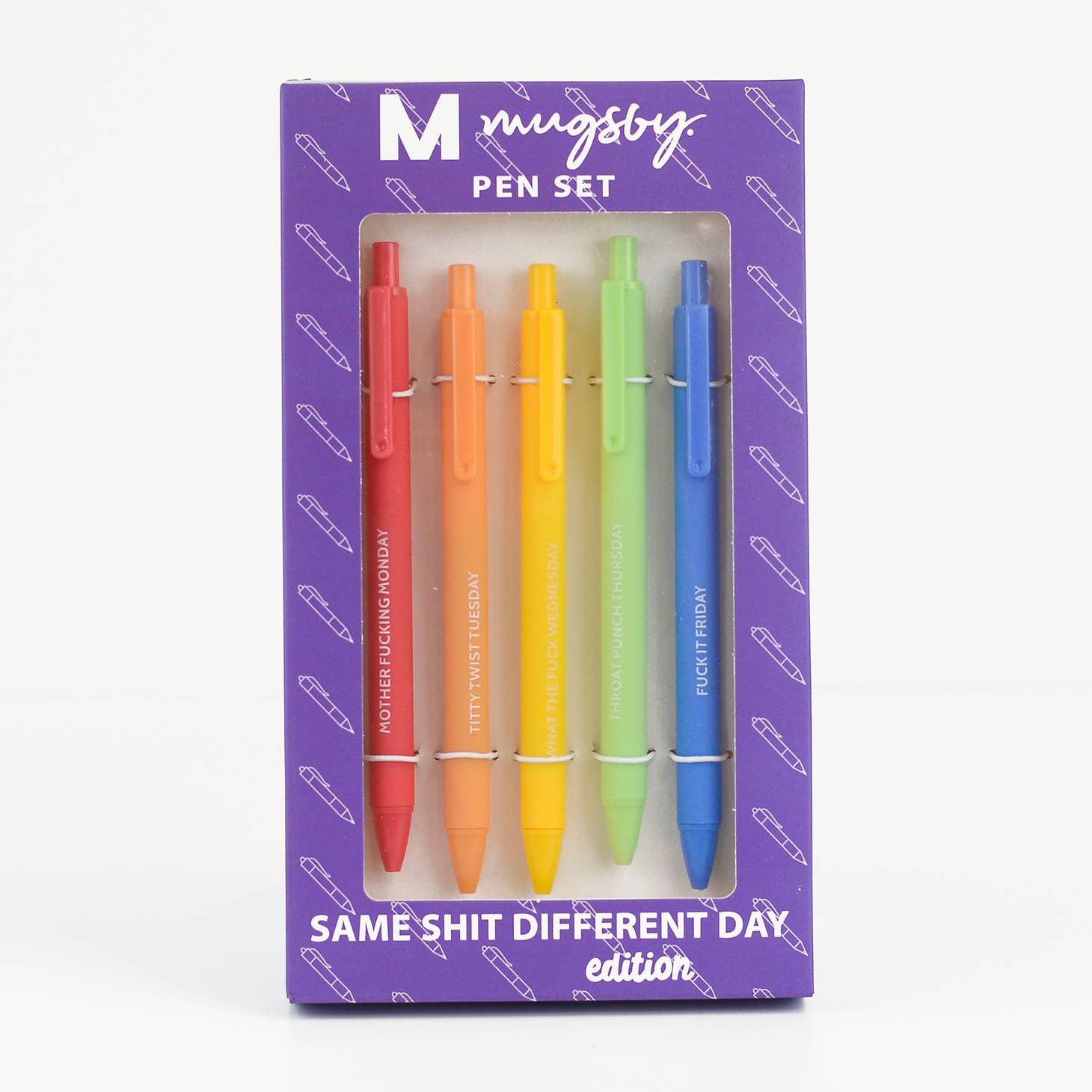 Weekdays Hilarious 6 Pack Pen Set – Country Jewell Boutique